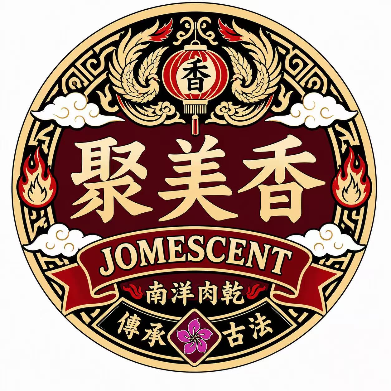 聚美香 JOMESCENT 标志